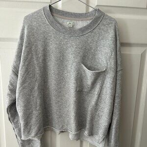 Aerie Crop Sweatshirt Size L